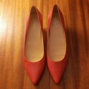 [SALE!] Cole Haan + Nike Air Red Kitten Heel Pumps